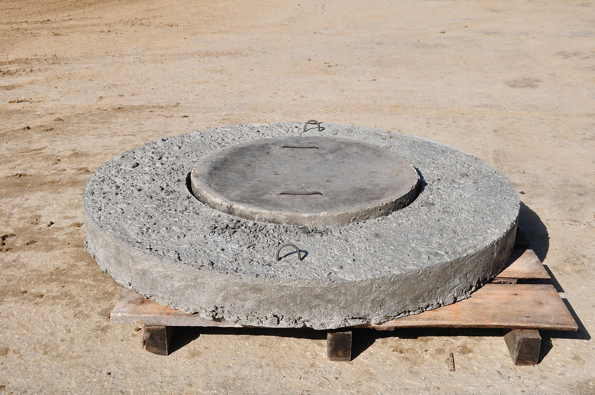 КЦП-10(с бетонным люком)Крышка колодца